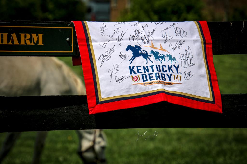 An item for auction at ABR’s Pre-Preakness Party Benefiting Thoroughbred Aftercare. 